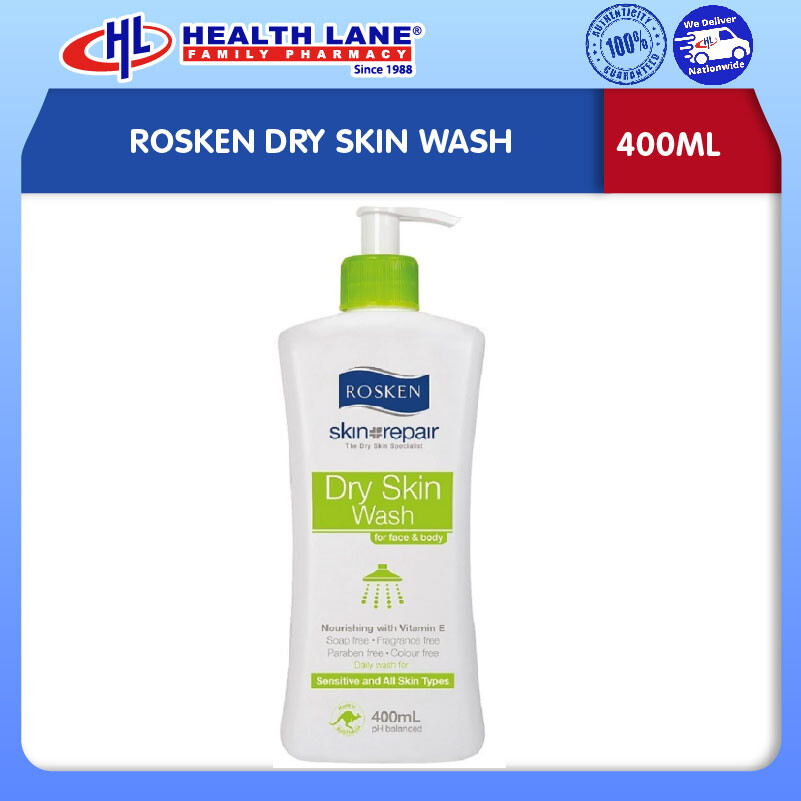 ROSKEN DRY KULIT SABUN (400ML)